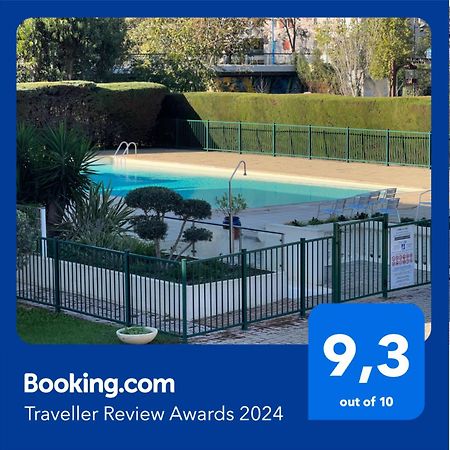 T2 Avec Veranda Et Piscine A Mandelieu La Napoule Esterno foto
